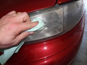Cleaning Headlights