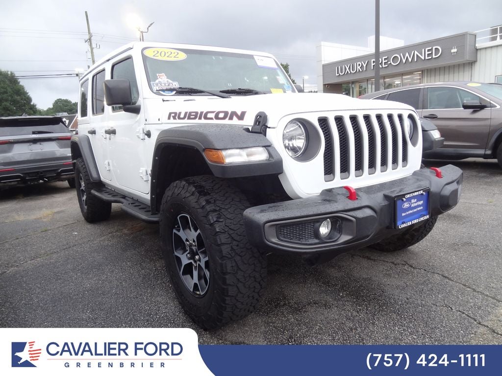 2022 Jeep Wrangler Unlimited Rubicon