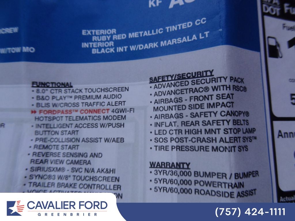 2019 Ford F-150 Platinum