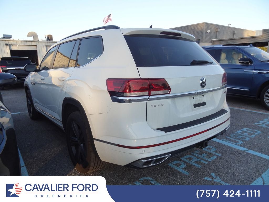2021 Volkswagen Atlas 3.6L V6 SE w/Technology R-Line