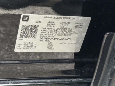 2018 Chevrolet Traverse Premier