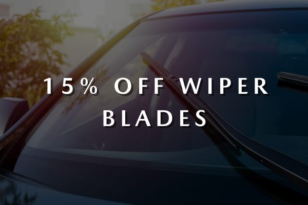 15% OFF WIPER BLADES
